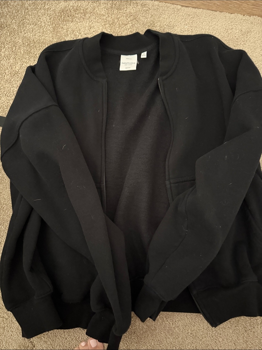 Aritzia Bomber Zip Jacket